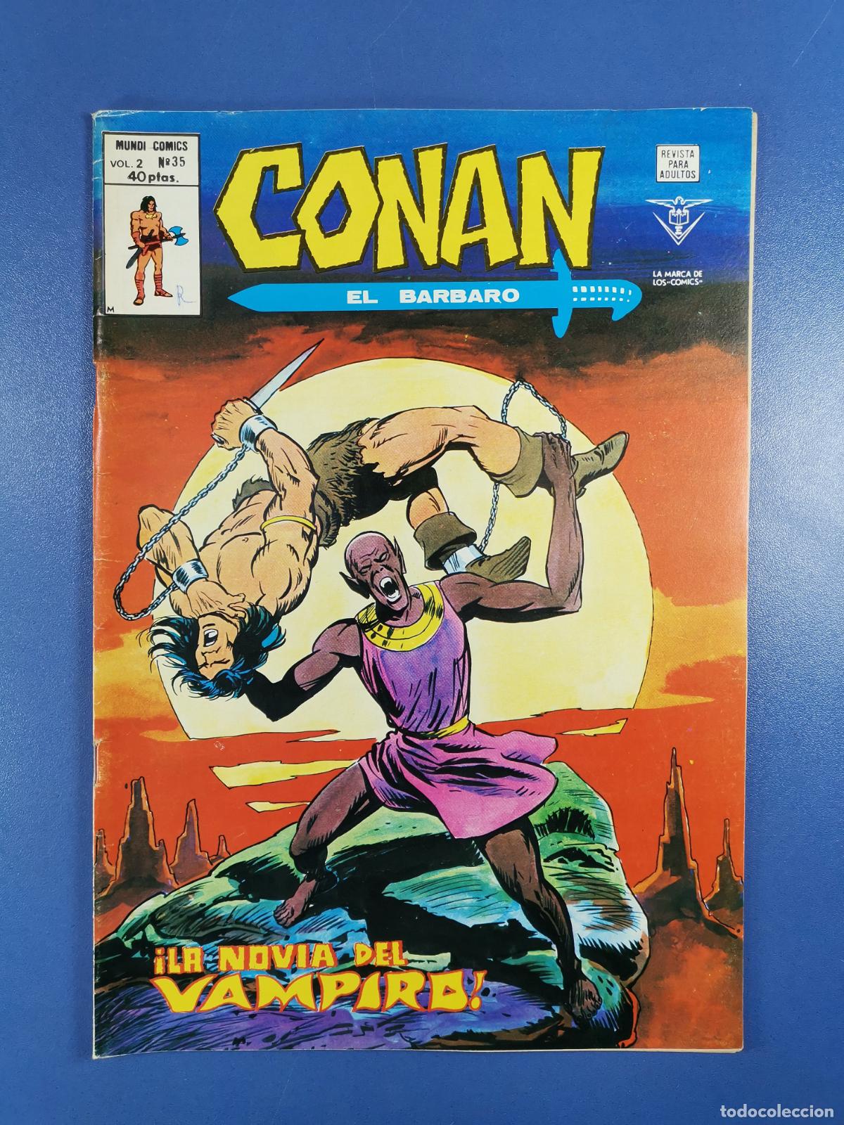 Comics: CONAN EL BARBARO - VOL. 2 N&ordm; 35 - MUNDI COMICS - VERTICE