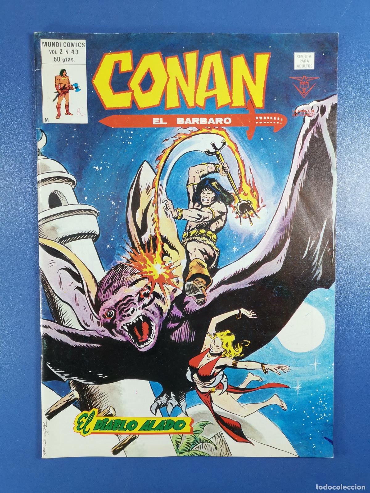 Comics: CONAN EL BARBARO - VOL. 2 N&ordm; 43 - MUNDI COMICS - VERTICE