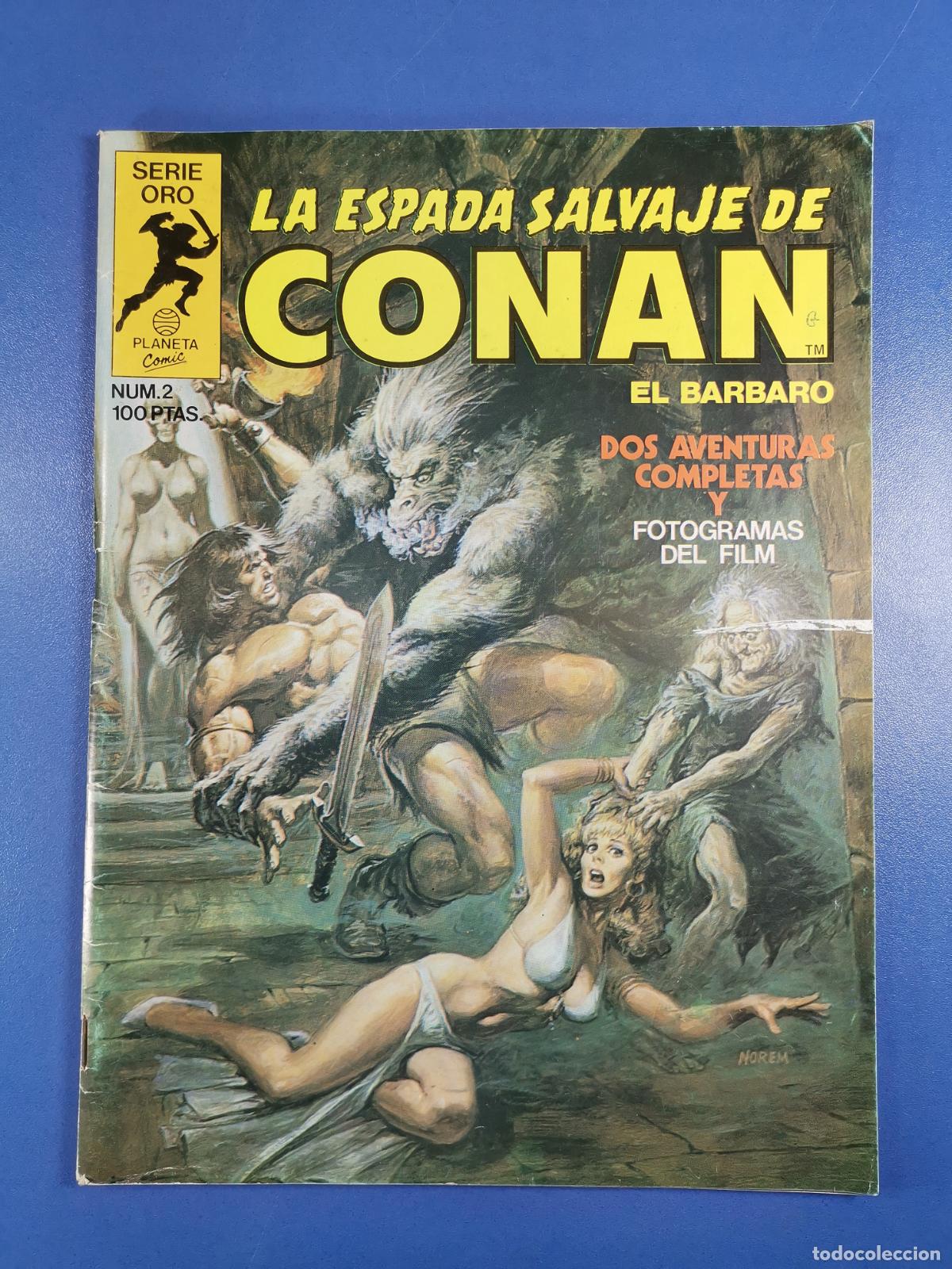 Comics: LA ESPADA SALVAJE DE CONAN EL BARBARO - N&ordm; 2 - SERIE ORO - PLANETA COMIC