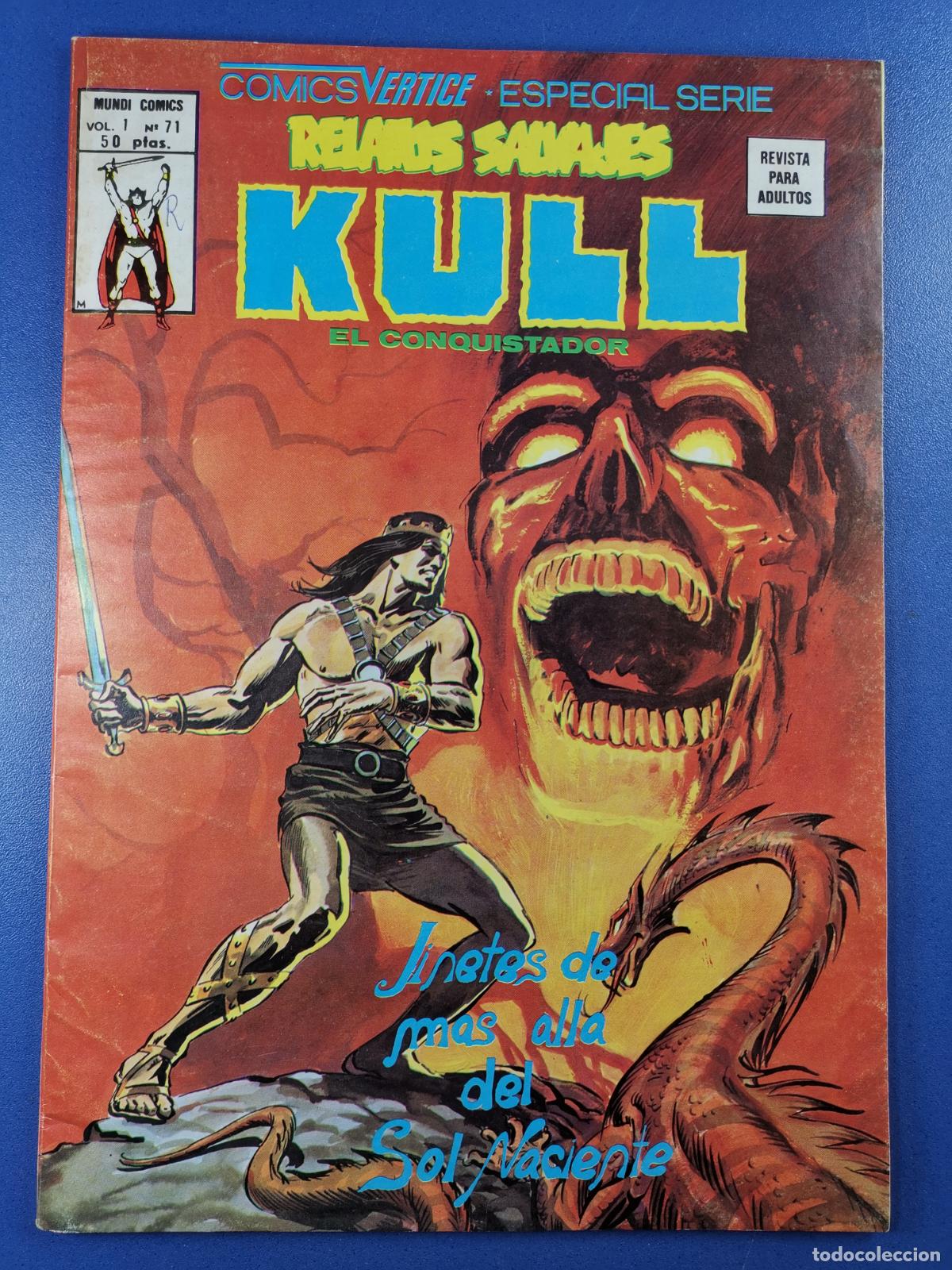Comics: RELATOS SALVAJES KULL EL CONQUISTADOR - VOLUMEN 1 N&ordm; 71 - VERTICE