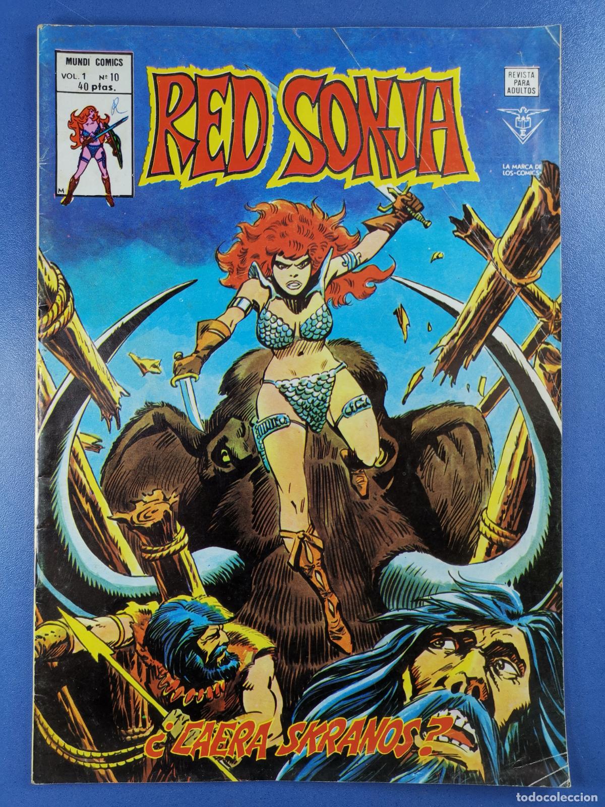 Comics : RED SONJA - VOL. 1 - n&ordm; 10 - &iquest;CAER&Aacute; SKRANOS? - Mundi Comics - V&eacute;rtice