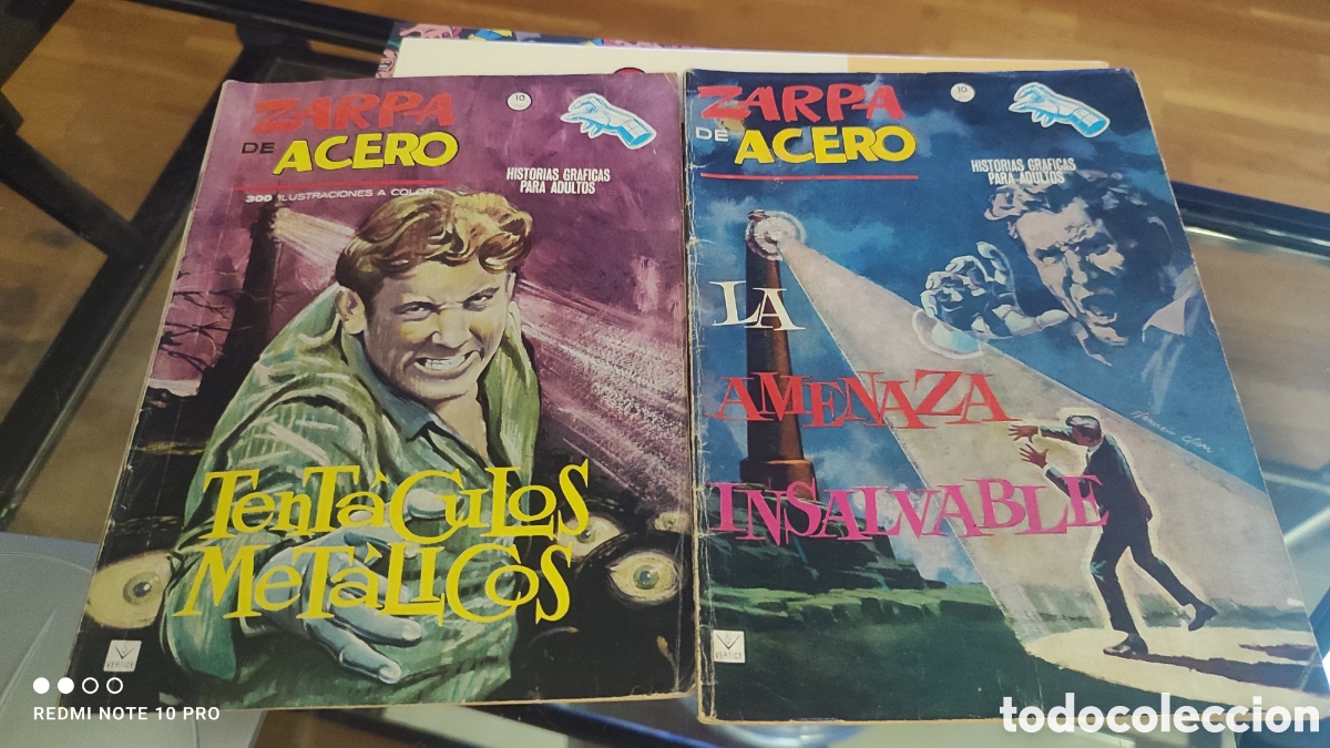 Comics: ZARPA DE ACERO COMIC DENOMINADOS GRAPA DE EDICIONES VERTICE