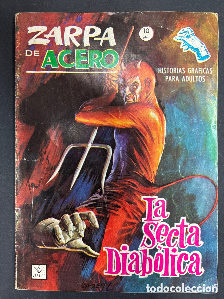 C&oacute;mics: COMIC ZARPA DE ACERO N&ordm; 26 FORMATO GRAPA EDITORIAL VERTICE