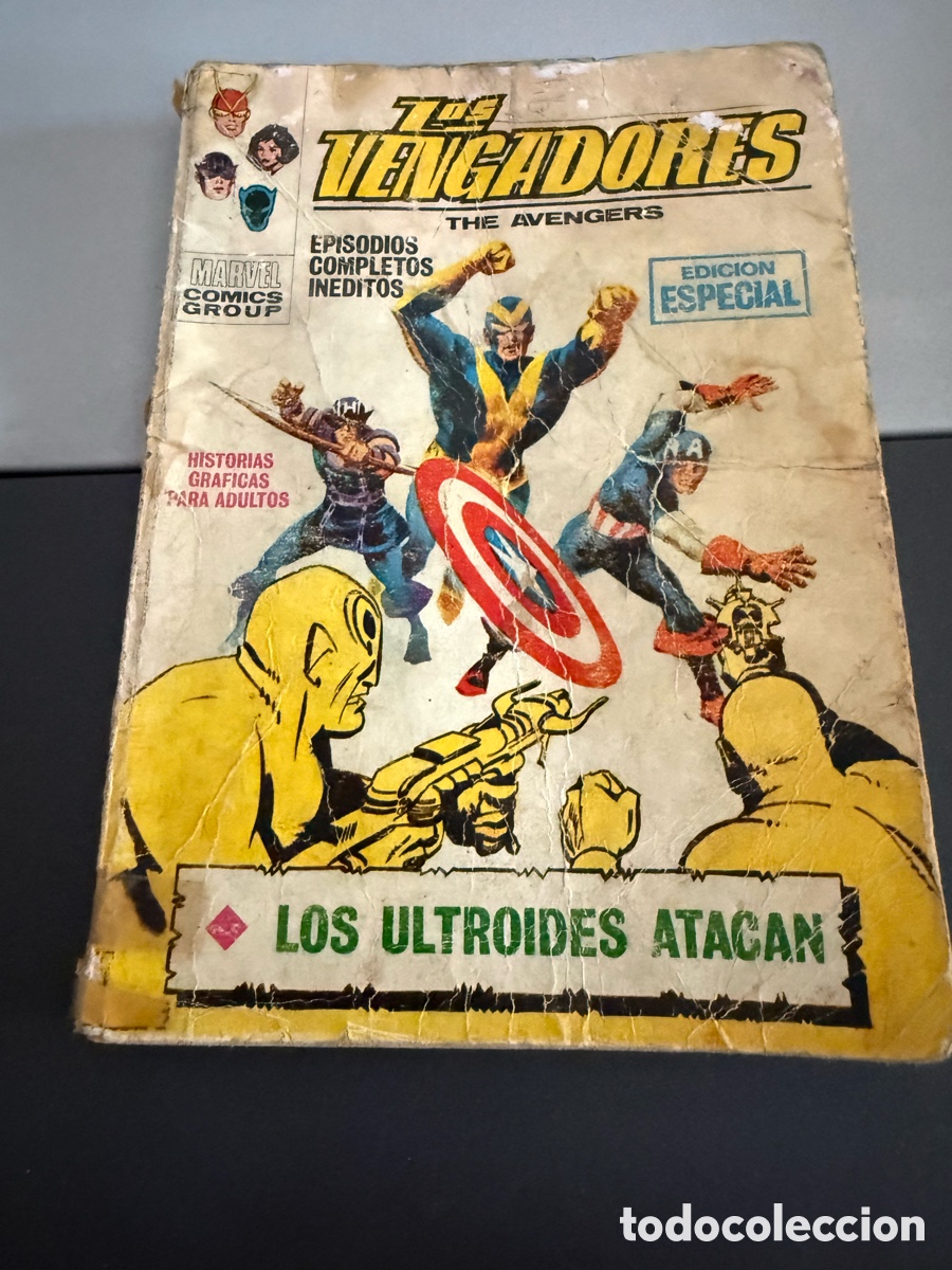 C&oacute;mics: LOS VENGADORES. V 1. n 16. V&Eacute;RTICE. Taco