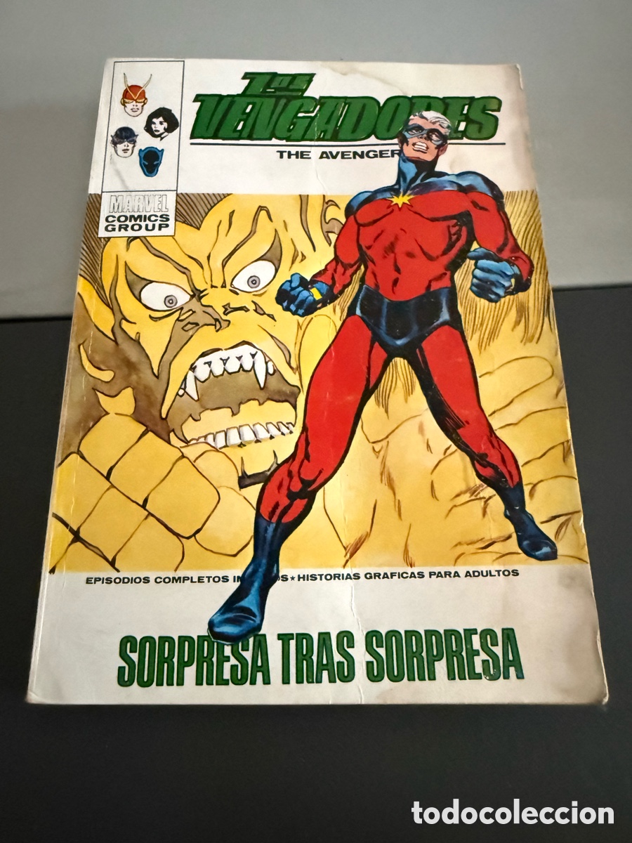 C&oacute;mics: LOS VENGADORES. V 1. n 43. V&Eacute;RTICE. Taco
