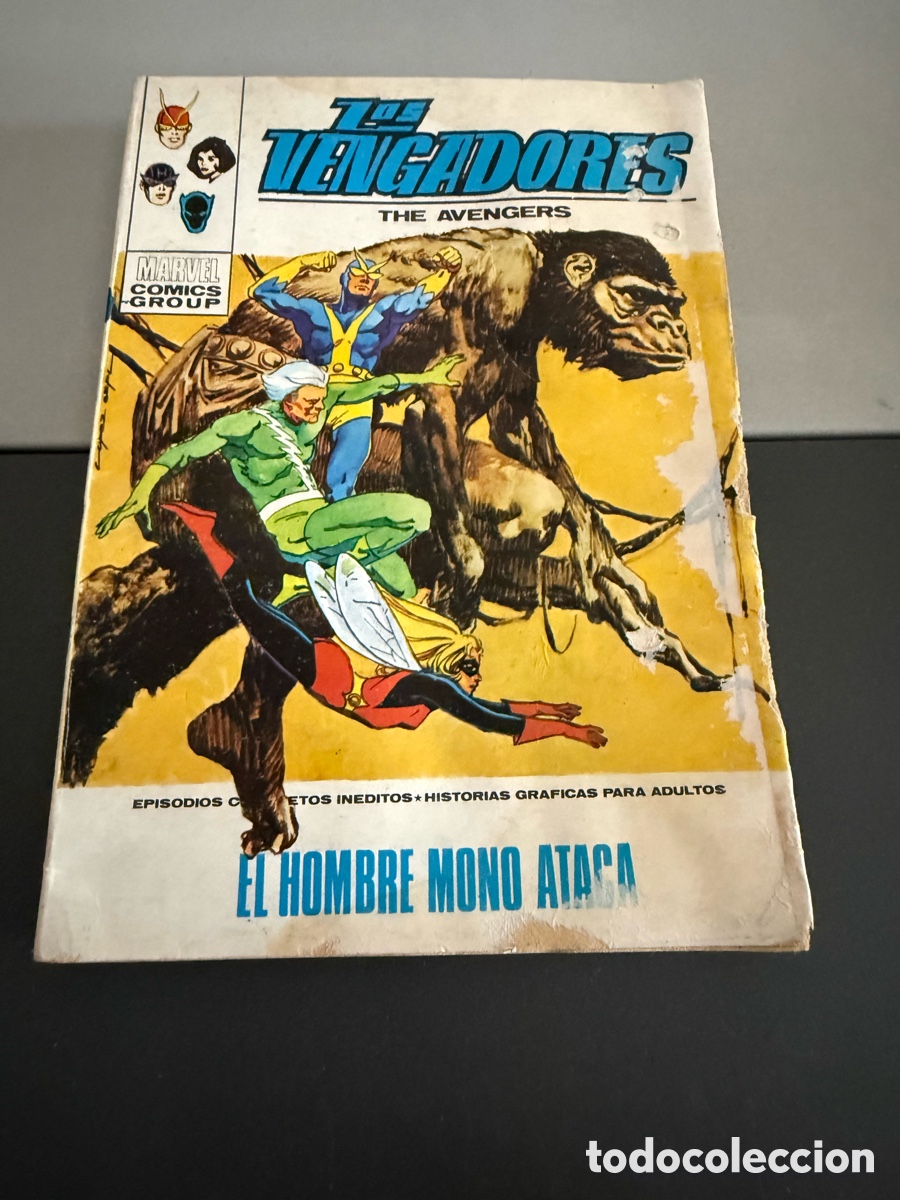 C&oacute;mics: LOS VENGADORES. V 1. n 35. V&Eacute;RTICE. Taco