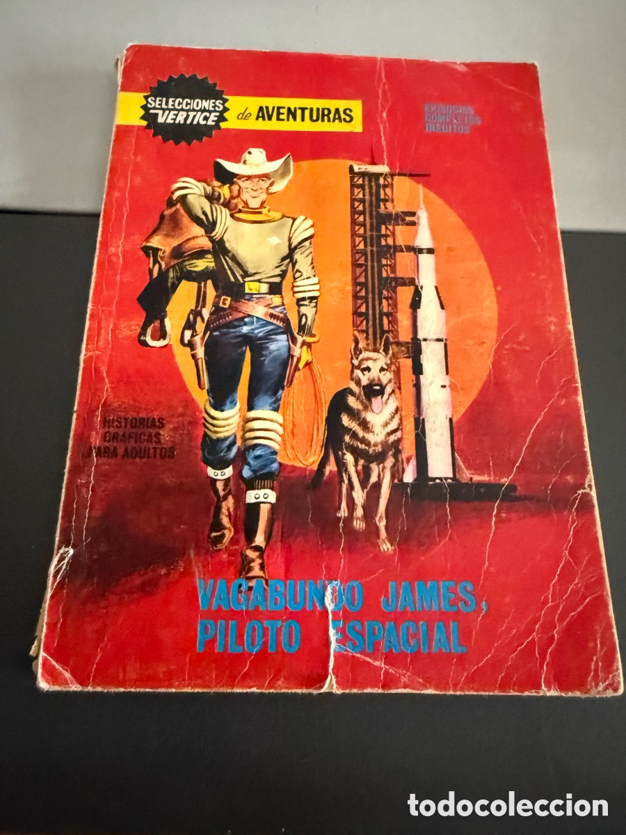 C&oacute;mics: Selecciones V&Eacute;RTICE. V 1 n 89. VAGABUNDO JAMES. PILOTO ESPACIAL