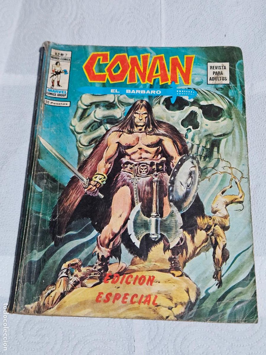 C&oacute;mics: CONAN EL BARBARO N&ordm; 7 VOL. 2 - EDICION ESPECIAL - VERTICE -