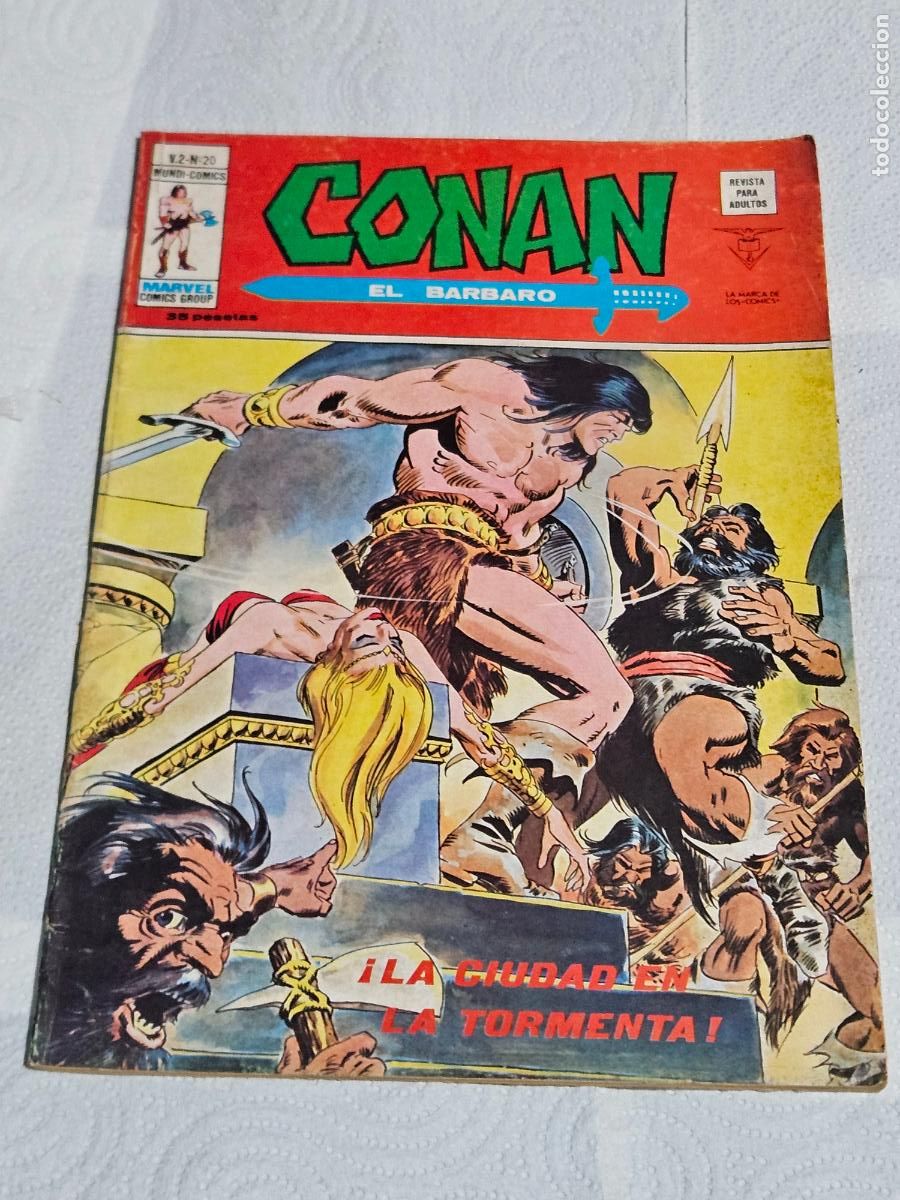 C&oacute;mics: CONAN EL BARBARO N&ordm; 20 VOL. 2 - LA CIUDAD EN LA TORMENTA - VERTICE -