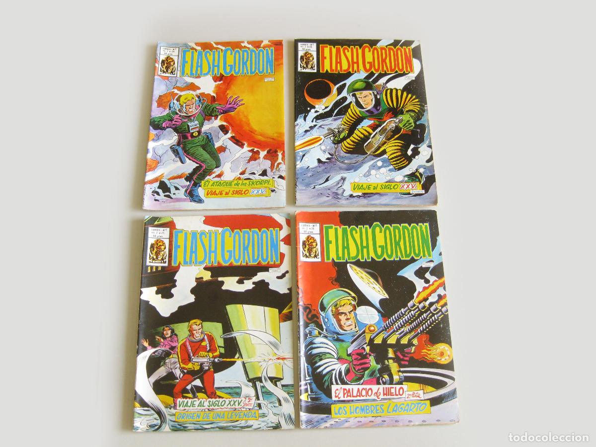 C&oacute;mics: GRAN LOTE DE 16 COMICS DE FLASH GORDON. COMICS ART. VOL. 2. EDICIONES VERTICE. - Foto 5