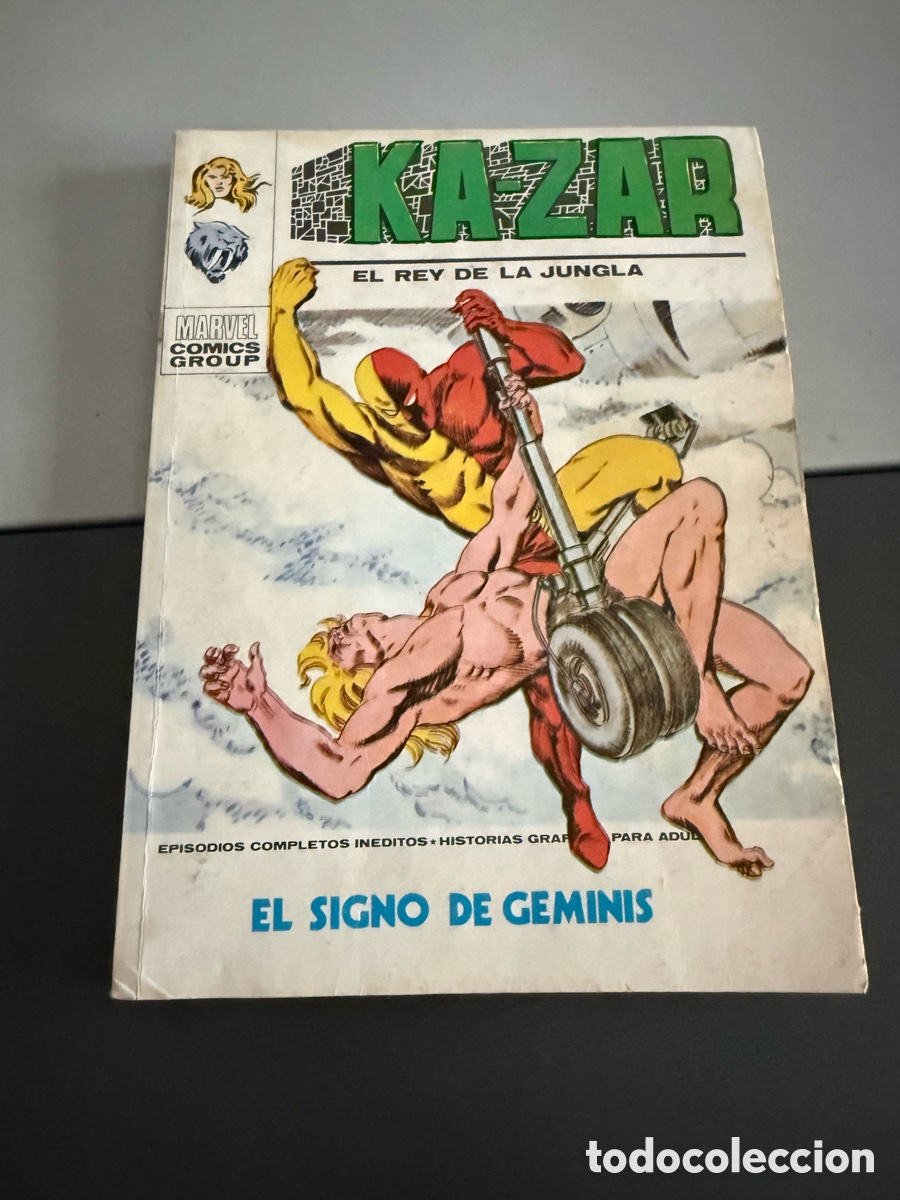 C&oacute;mics: KA-ZAR. EL REY DE LA JUNGLA. V 1. N 6. V&eacute;rtice. Taco