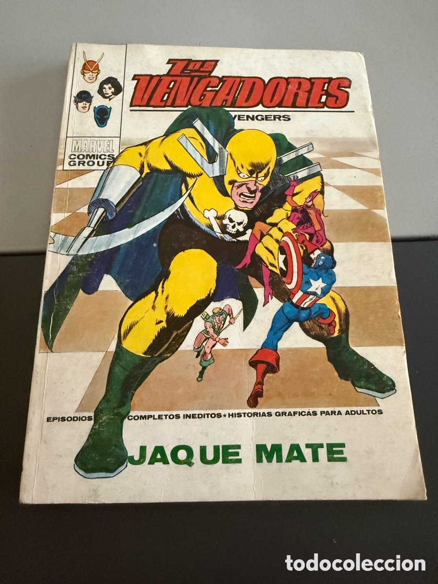 C&oacute;mics: LOS VENGADORES. V 1. n 50. V&eacute;rtice. Taco. JAQUE MATE