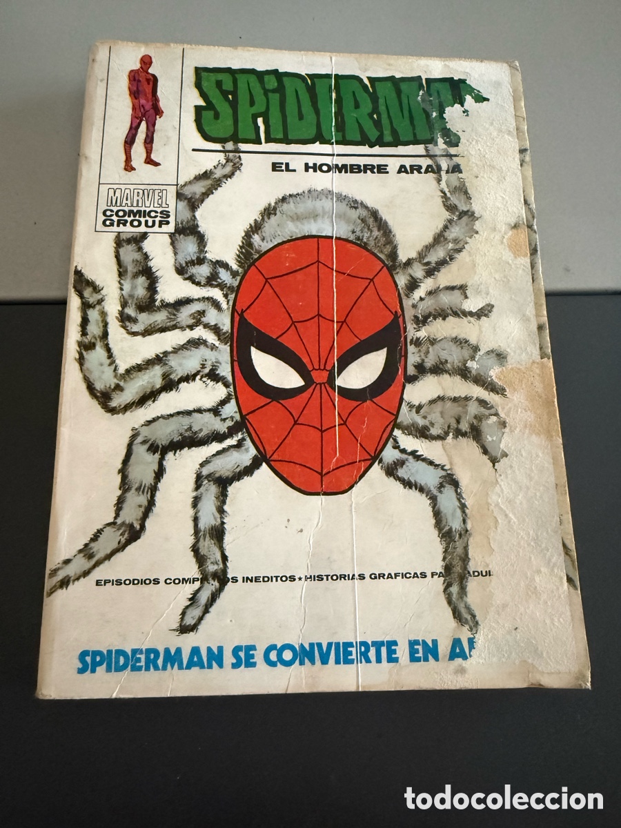 C&oacute;mics: SPIDERMAN. V 1. N 44. V&eacute;rtice. Taco. SPIDERMAN SE CONVIERTE EN ARA&Ntilde;A