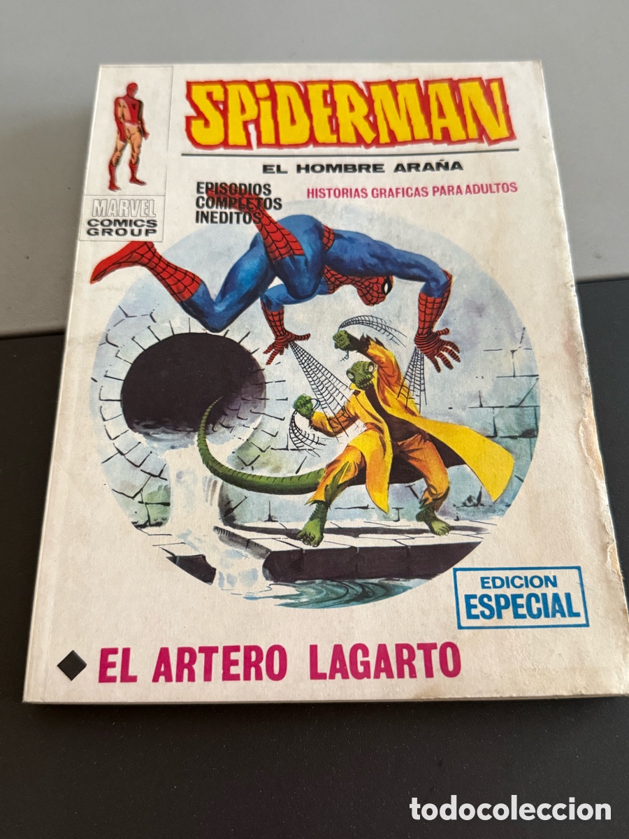C&oacute;mics: SPIDERMAN. V 1. N 17. V&eacute;rtice. Taco. EL ARTERO LAGARTO