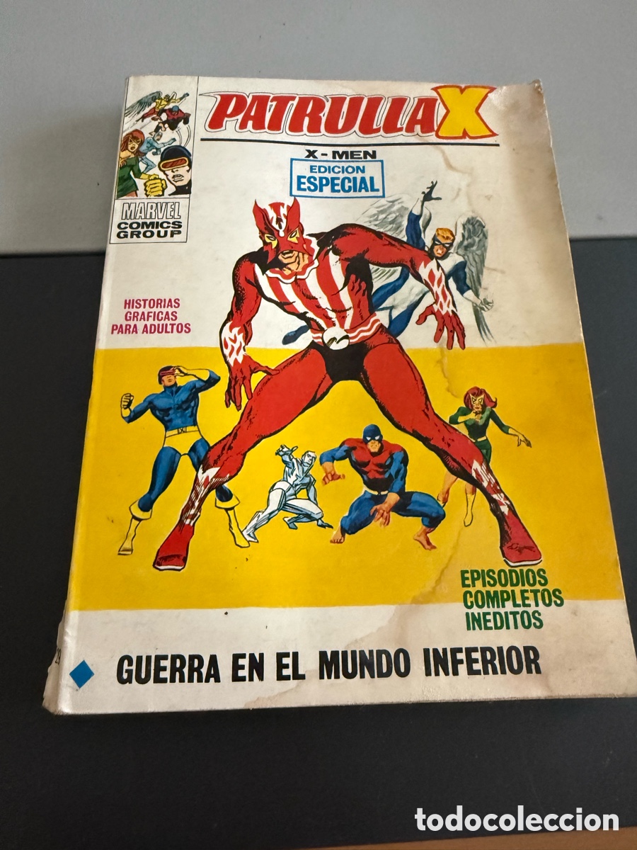 C&oacute;mics: PATRULLA X. V 1. N 29. V&eacute;rtice. Taco. GUERRA EN EL MUNDO INFERIOR