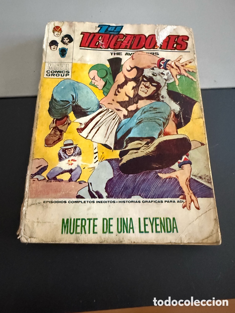 C&oacute;mics: LOS VENGADORES. V 1. N 37. V&eacute;rtice taco. MUERTE DE UNA LEYENDA