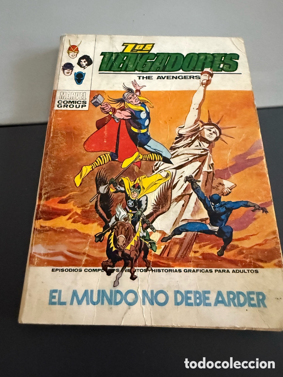 C&oacute;mics: LOS VENGADORES. V 1. N 39. V&eacute;rtice. Taco. EL MUNDO NO DEBE ARDER