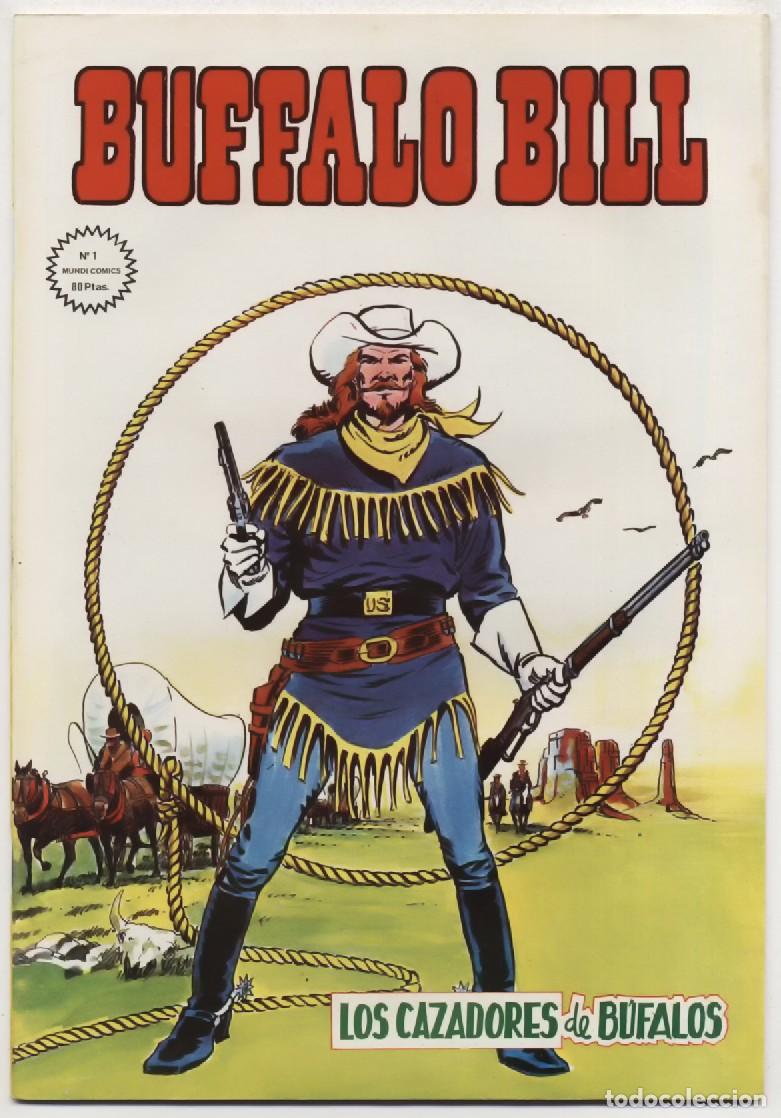 C&oacute;mics: COMIC GRAPA BUFFALO BILL N&ordm; 1 LOS CAZADORES DE BUFALOS MUNDI COMICS VERTICE 1981