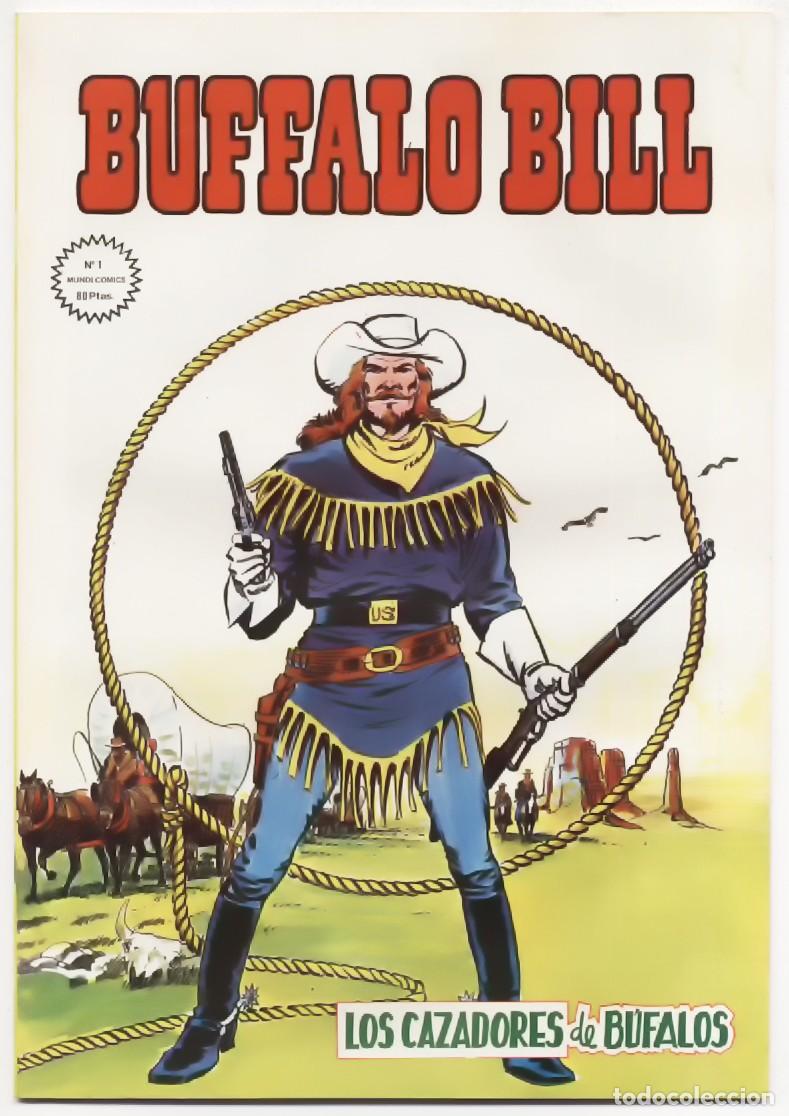 C&oacute;mics: COMIC GRAPA BUFFALO BILL N&ordm; 1 LOS CAZADORES DE BUFALOS MUNDI COMICS VERTICE 1981