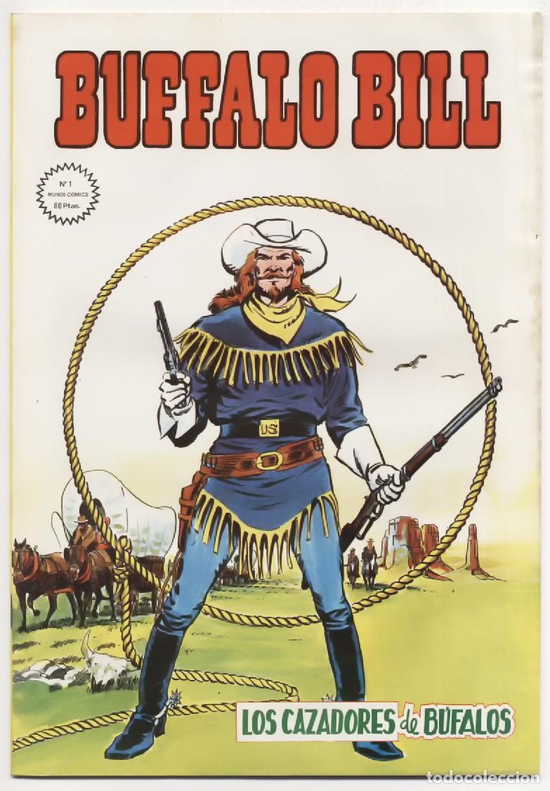 C&oacute;mics: COMIC GRAPA BUFFALO BILL N&ordm; 1 LOS CAZADORES DE BUFALOS MUNDI COMICS VERTICE 1981