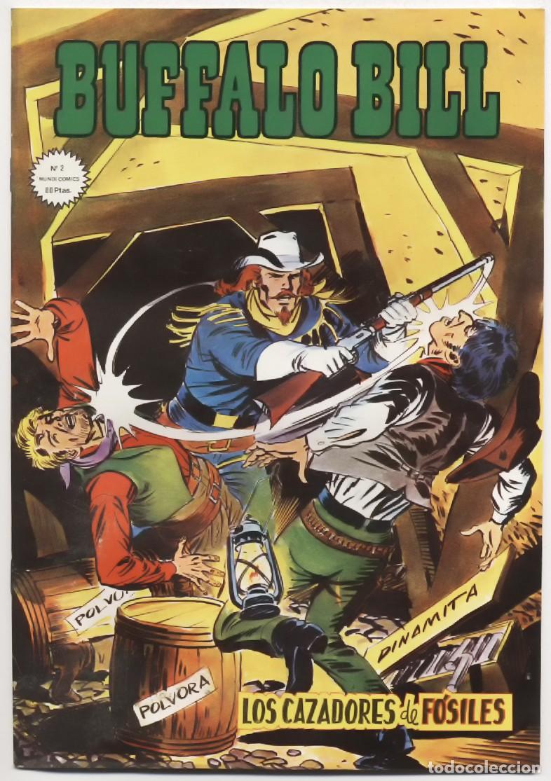 C&oacute;mics: BUFALO BILL N&ordm; 2 LOS CAZADORES DE FOSILES MUNDI COMICS VERTICE 1981