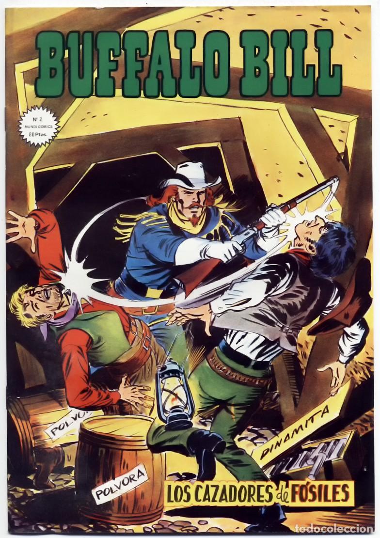 C&oacute;mics: BUFALO BILL N&ordm; 2 LOS CAZADORES DE FOSILES MUNDI COMICS VERTICE 1981
