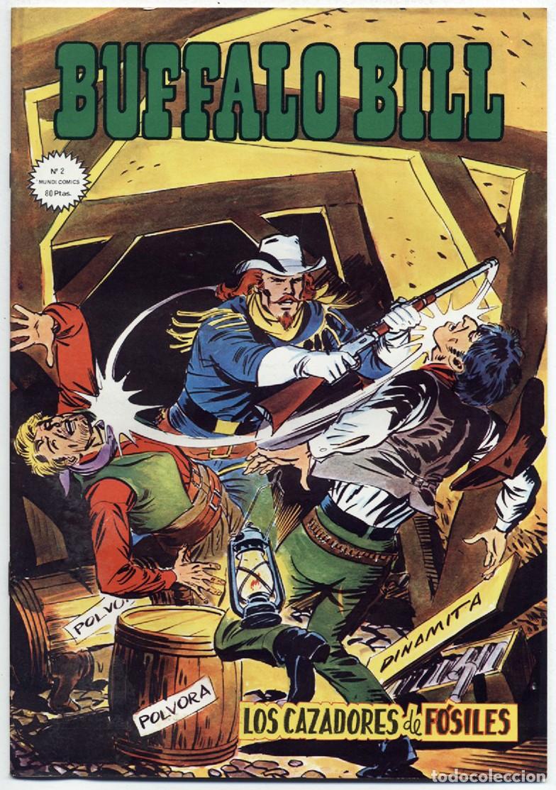 C&oacute;mics: BUFALO BILL N&ordm; 2 LOS CAZADORES DE FOSILES MUNDI COMICS VERTICE 1981