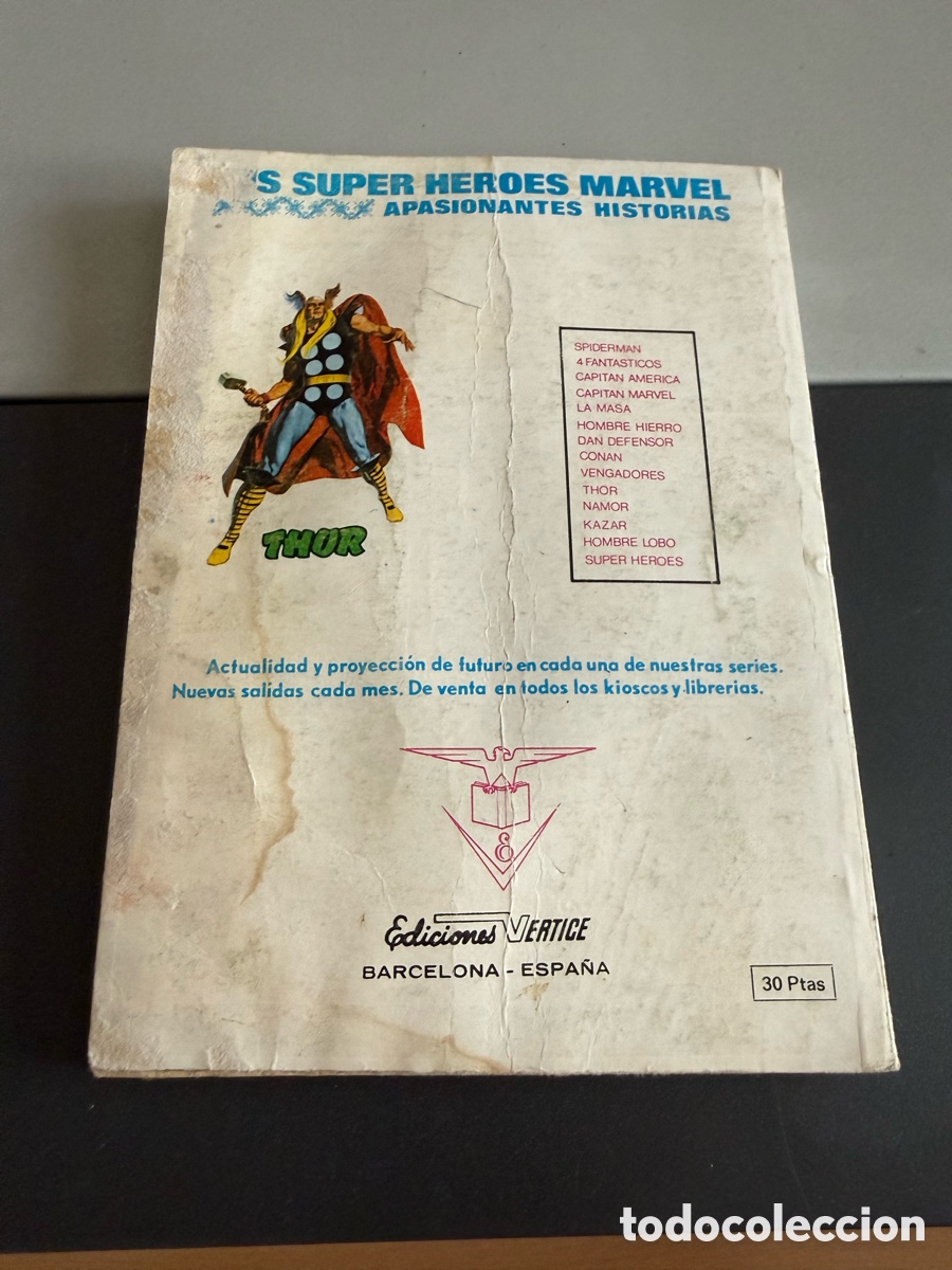 C&oacute;mics: SUPER H&Eacute;ROES. V 1. N 5. WARLOCK. V&Eacute;RTICE - Foto 3
