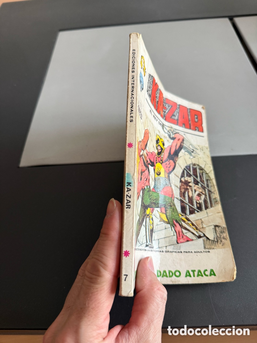 C&oacute;mics: KA-ZAR. V 1. N 7. V&Eacute;RTICE - Foto 2