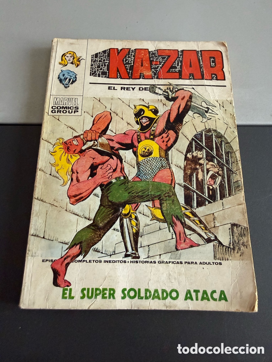 C&oacute;mics: KA-ZAR. V 1. N 7. V&Eacute;RTICE - Foto 1