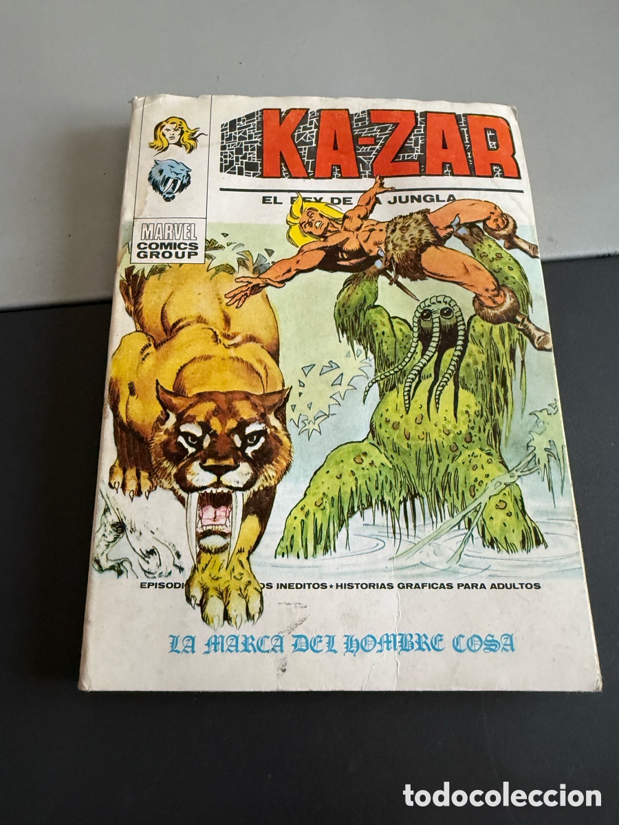 C&oacute;mics: KA-ZAR. V 1. N 4. V&Eacute;RTICE
