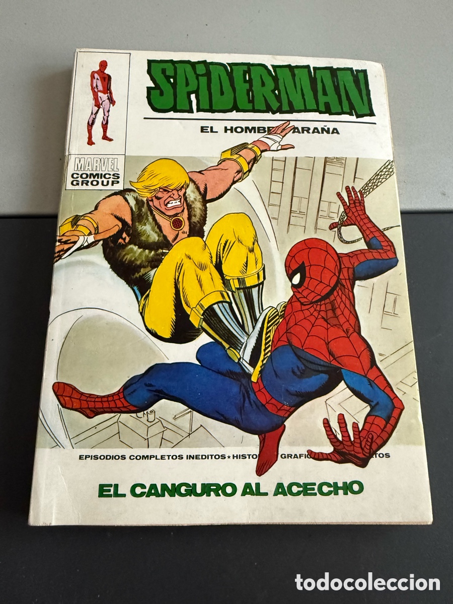 C&oacute;mics: SPIDERMAN. V 1. N 57. V&Eacute;RTICE. El Canguro al Acecho
