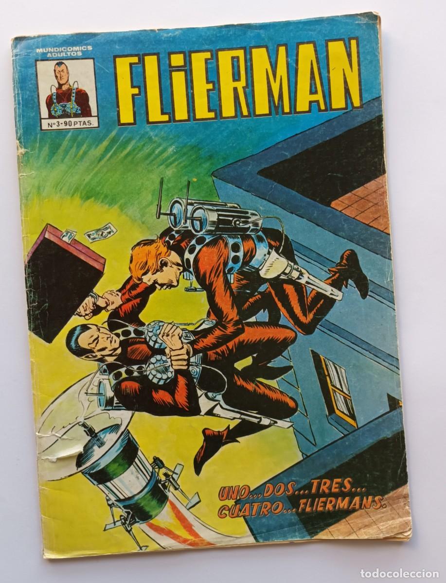 C&oacute;mics: Flierman n&ordm; 3. mundicomics. C&oacute;mic de mercadillo, estado regular