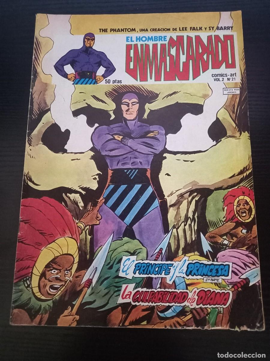 C&oacute;mics: El Hombre Enmascarado Vol 2 n&ordm; 21