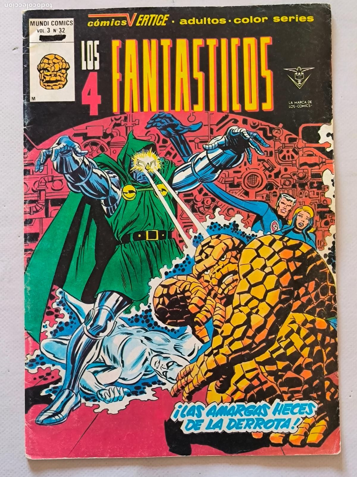C&oacute;mics: LOS 4 FANTASTICOS VOL. 3 N&ordm; 32 - MUNDI COMICS - VERTICE (FY)