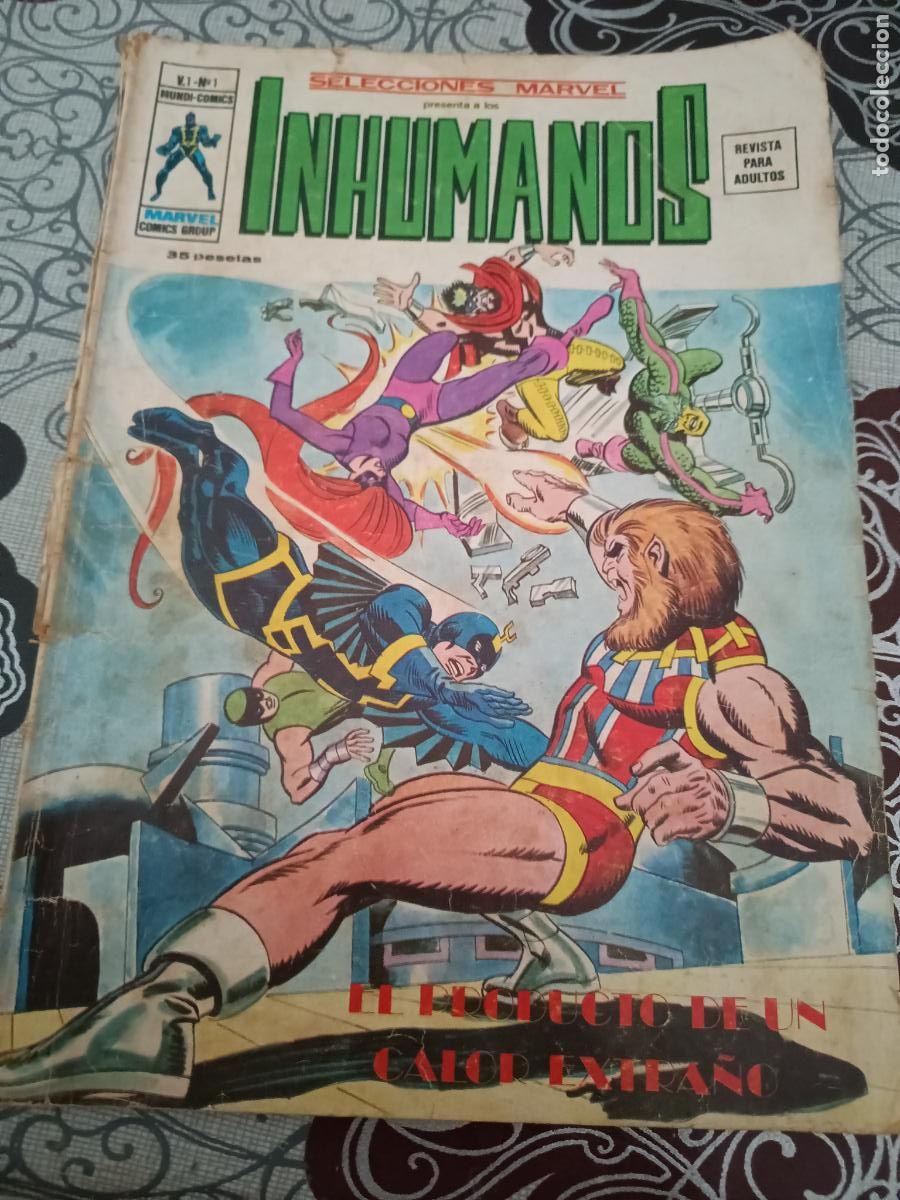 C&oacute;mics: SELECCIONES MARVEL N&ordm; 1 INHUMANOS MUNDICOMICS VERTICE