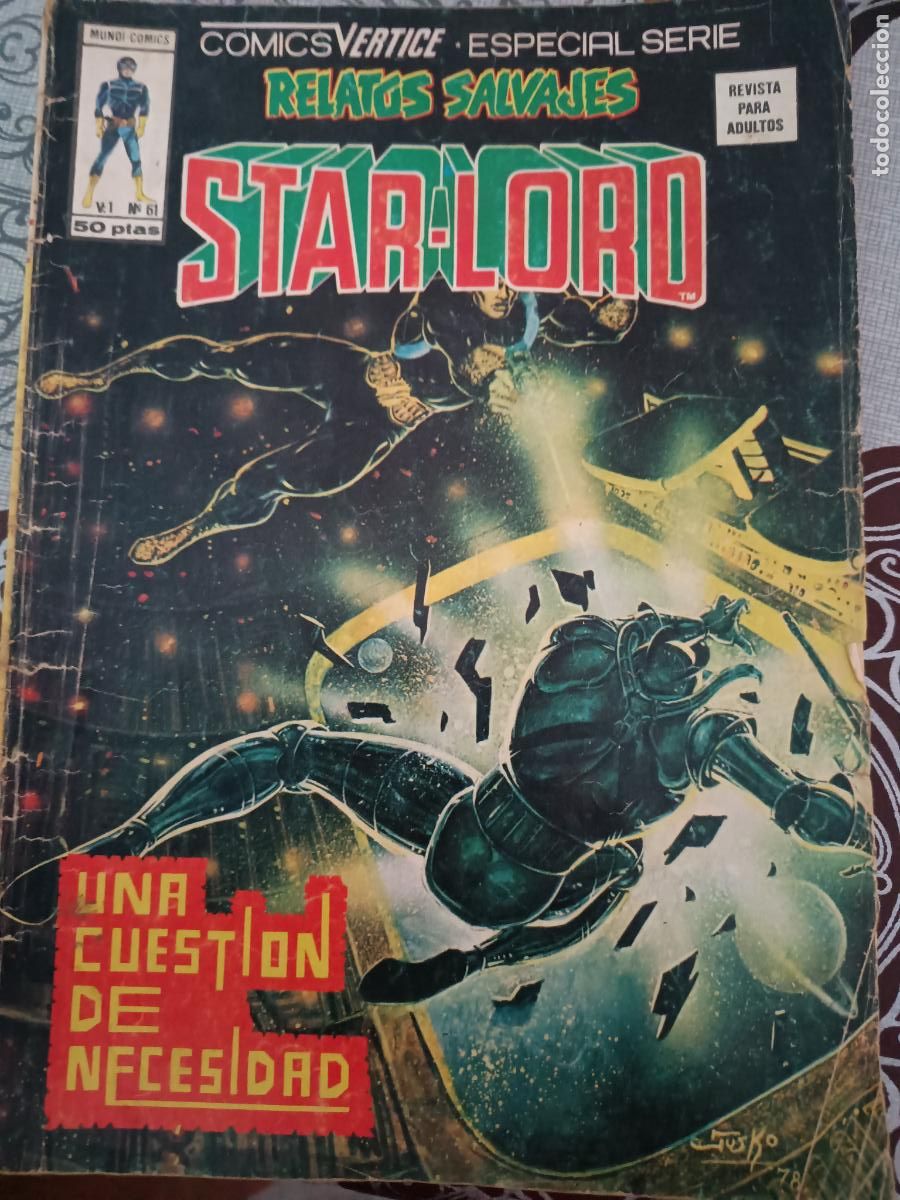 C&oacute;mics: RELATOS SALVAJES N&ordm; 61 STARLORD MUNDICOMICS VERTICE