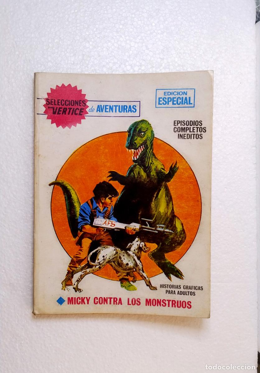 C&oacute;mics: SELECCIONES VERTICE DE AVENTURAS 71 (MICKY CONTRA LOS MONSTRUOS)- VERTICE TACO, 128 PAGS MBE