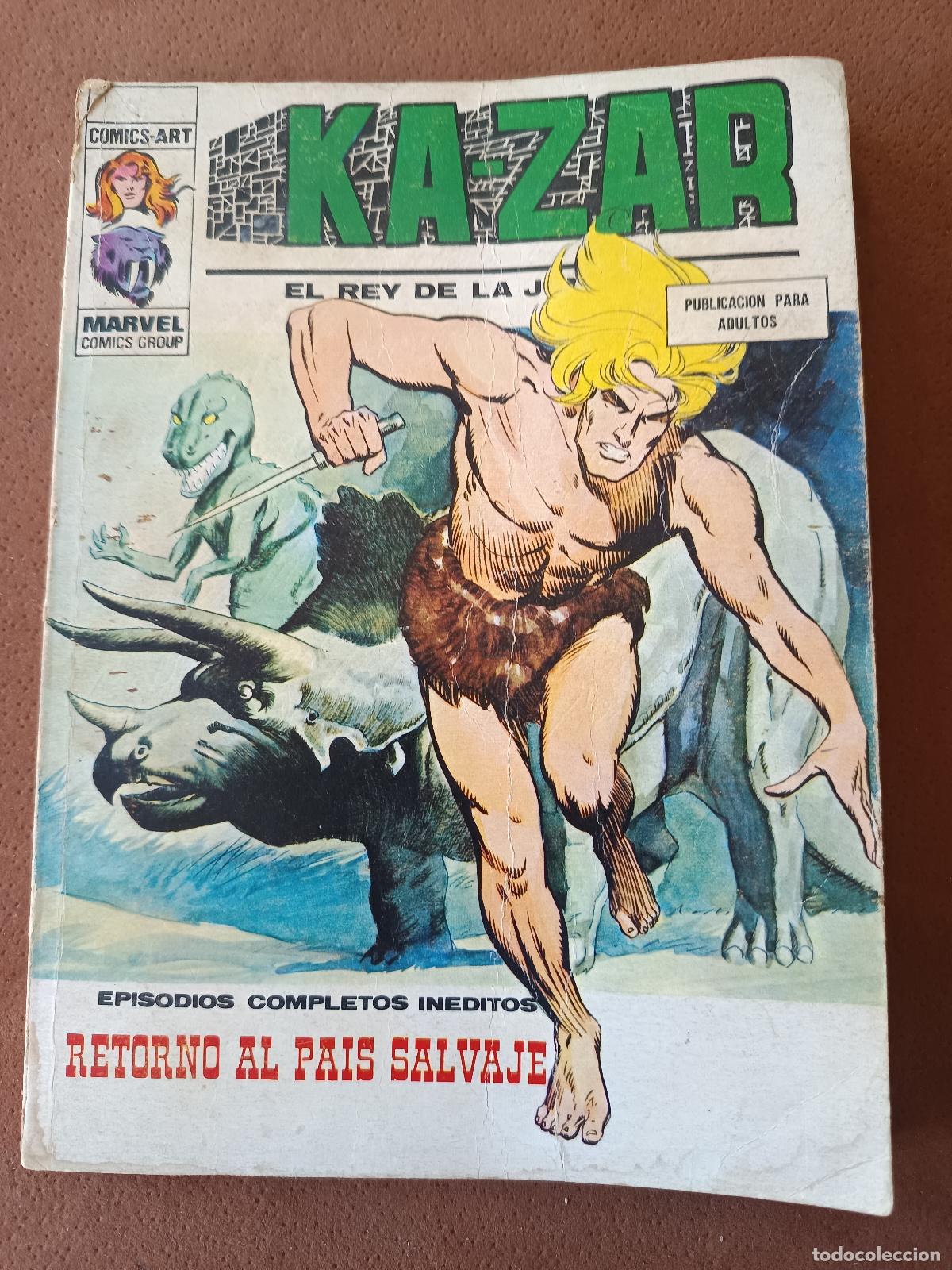C&oacute;mics: KA-ZAR N&Uacute;MERO 8 , RETORNO AL PAIS SALVAJE EDICIONES VERTICE, TACO