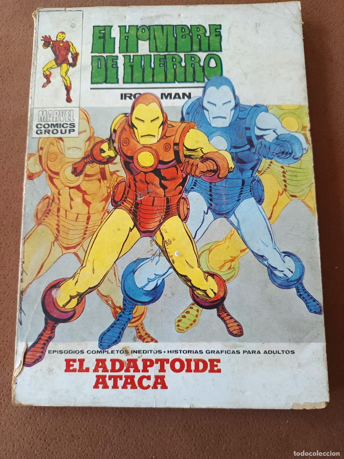 C&oacute;mics: EL HOMBRE DE HIERRO N&Uacute;MERO 25 , EL ADAPTOIDE ATACA EDICIONES VERTICE, TACO