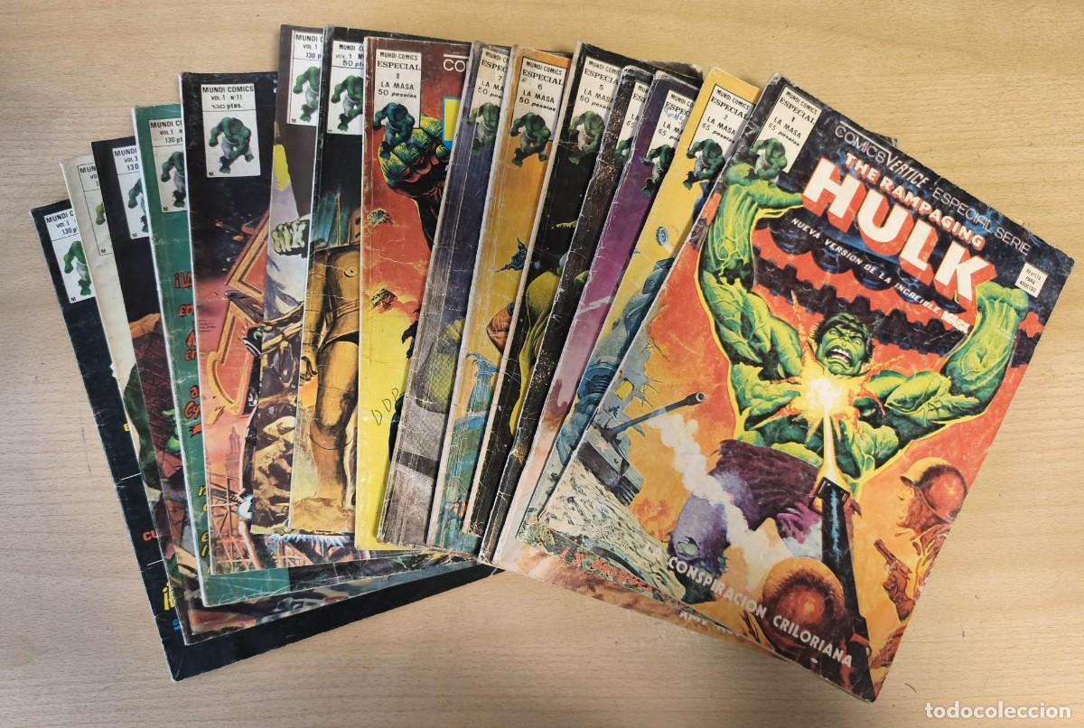 C&oacute;mics: THE RAMPAGING HULK - V&Eacute;RTICE / COLECCI&Oacute;N COMPLETA - Foto 1