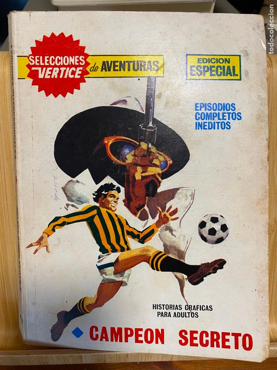 C&oacute;mics: CAMPE&Oacute;N SECRETO. SELECCIONES V&Eacute;RTICE N&ordm; 60