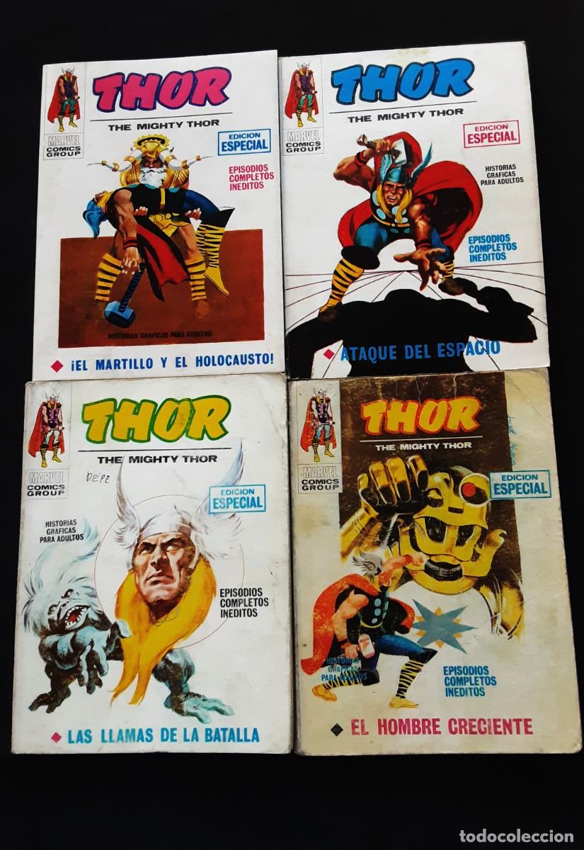 C&oacute;mics: THOR V1 # COLECCION A FALTA DE 6 NUMEROS # EDICIONES VERTICE 1969 # LOPEZ ESPI