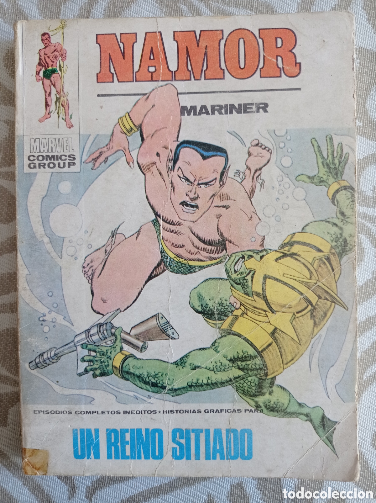 C&oacute;mics: NAMOR. EL REIN&Oacute; SITIADO. VOL.1 N&ordm; 31.