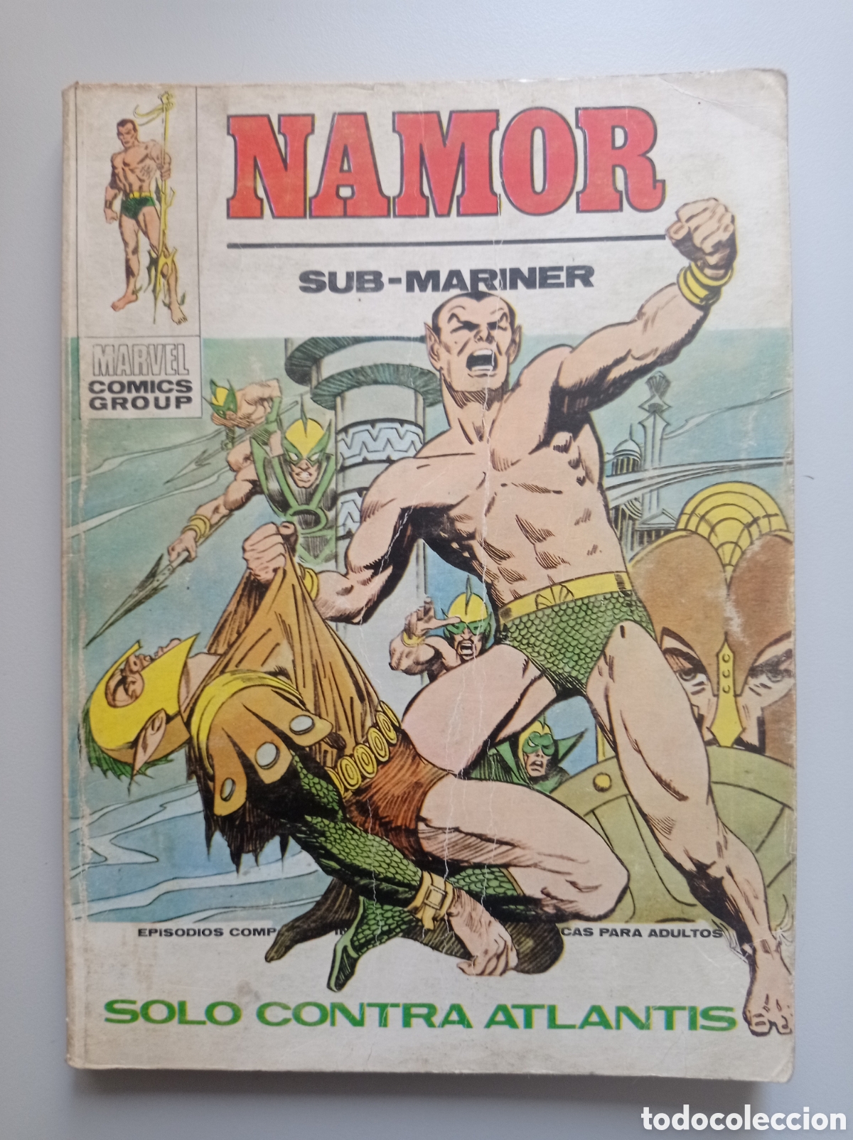 C&oacute;mics: NAMOR. SOLO CONTRA ATLANTIS. V&Eacute;RTICE. VOL.I. N&ordm; 28.