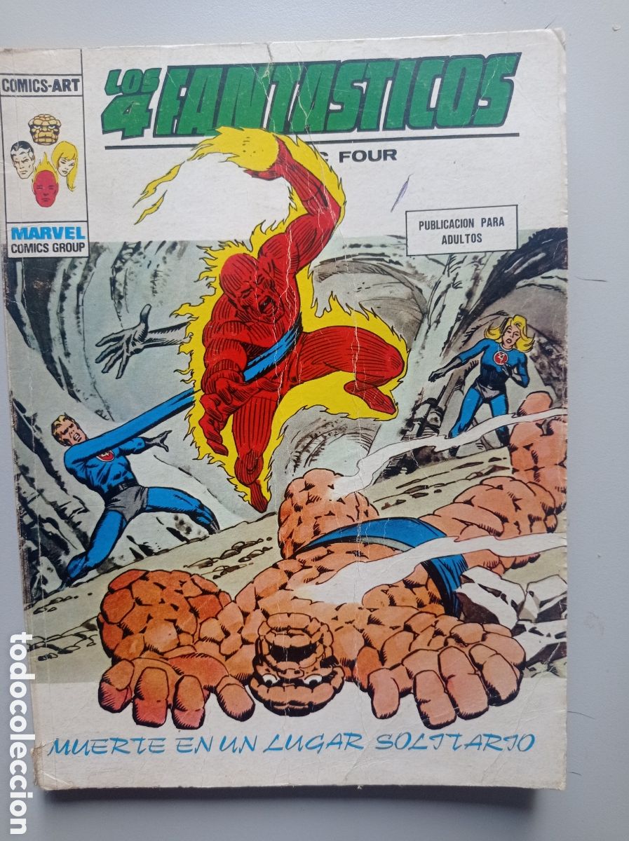 C&oacute;mics: LIS 4 FANT&Aacute;STICOS. MUERTE EN UN LUGAR SOLITARIO. V&Eacute;RTICE. VOL. I. N&ordm; 64