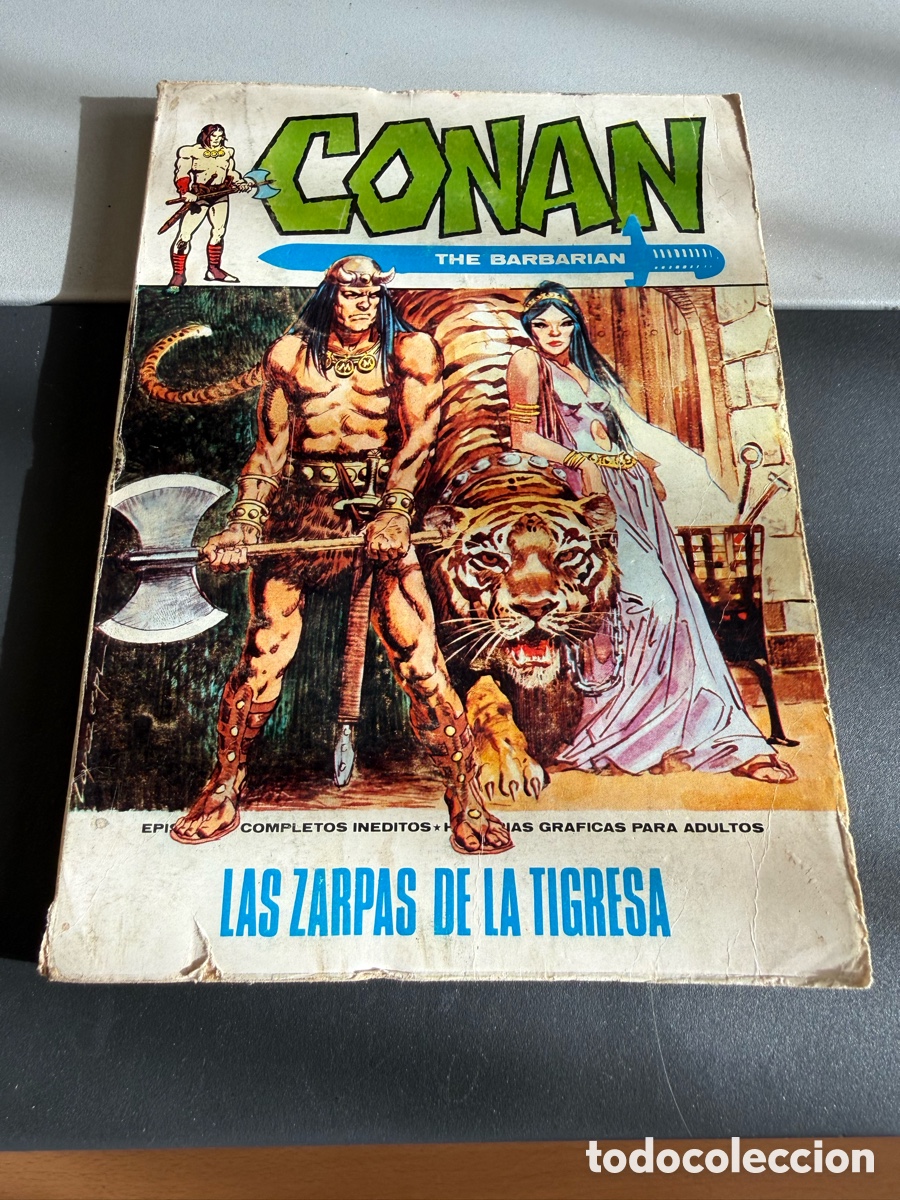 C&oacute;mics: CONAN. V 1. n 3. V&Eacute;RTICE Las Zarpas de la Tigresa