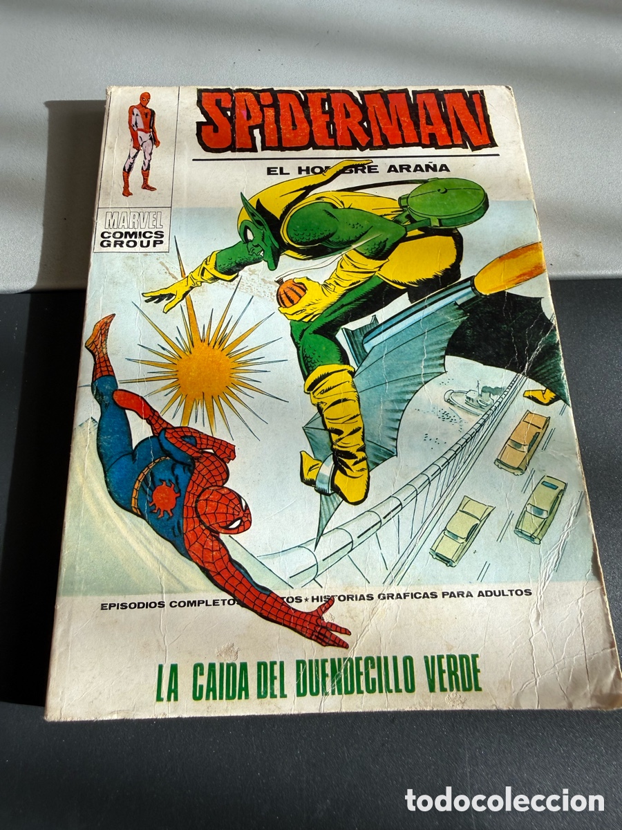 C&oacute;mics: SPIDERMAN. V 1. n 55. V&Eacute;RTICE. Taco. La Ca&iacute;da del Duendecillo Verde