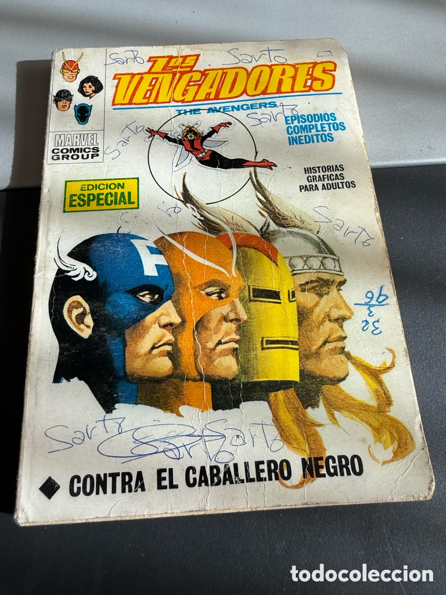 C&oacute;mics: LOS VENGADORES. V 1. n 7. V&Eacute;RTICE. taco
