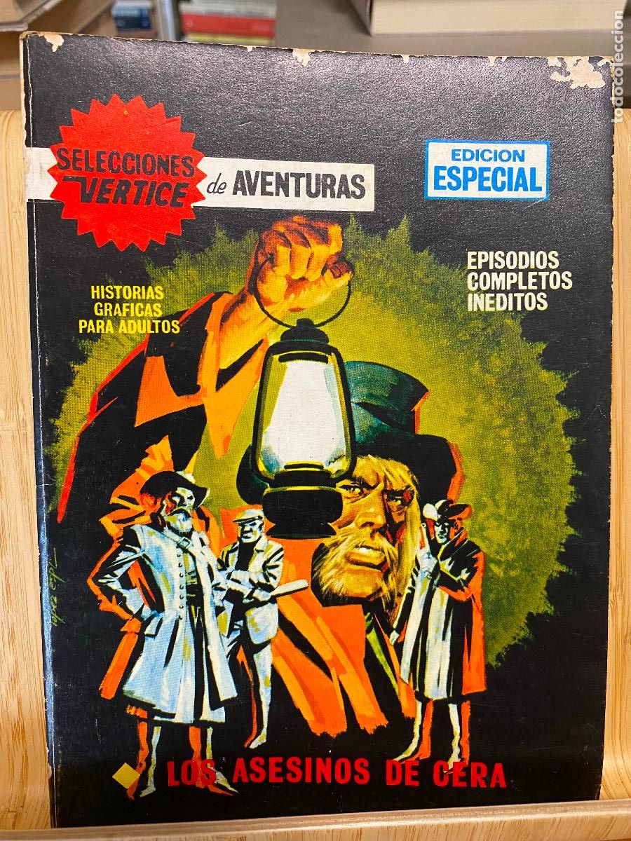C&oacute;mics: LOS ASESINOS DE CERA. SELECCIONES V&Eacute;RTICE N&ordm; 57. EDICI&Oacute;N ESPECIAL.